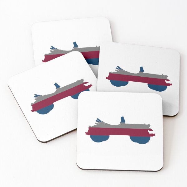 Item preview, Retro Car Color retro car print design designed and sold by HarrisonBarlow.