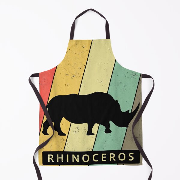 Item preview, Amante del rinoceronte Vintage Retro Animal designed and sold by Michael-Holland.