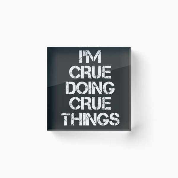 Item preview, Crue  Doing Crue Things designed and sold by HarrisonBarlow.