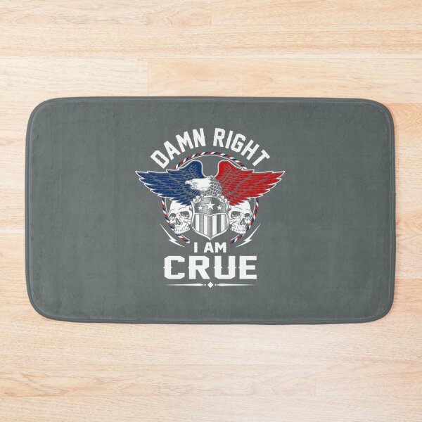 Item preview, Crue Damn Right I Am Crue reddeanna1984_ designed and sold by HarrisonBarlow.
