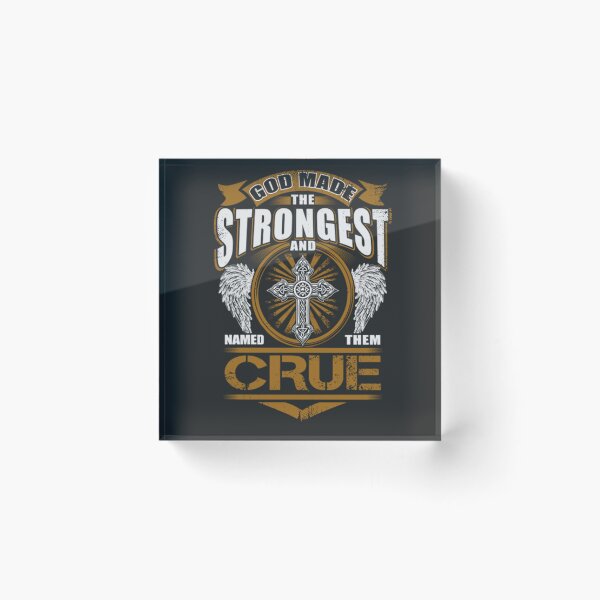 Item preview, Crue God Found Strongest And Named Them Crue designed and sold by HarrisonBarlow.