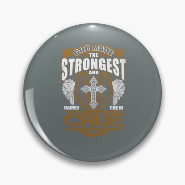 Item preview, Crue God Found Strongest And Named Them Crue designed and sold by HarrisonBarlow.