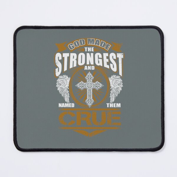 Item preview, Crue God Found Strongest And Named Them Crue designed and sold by HarrisonBarlow.