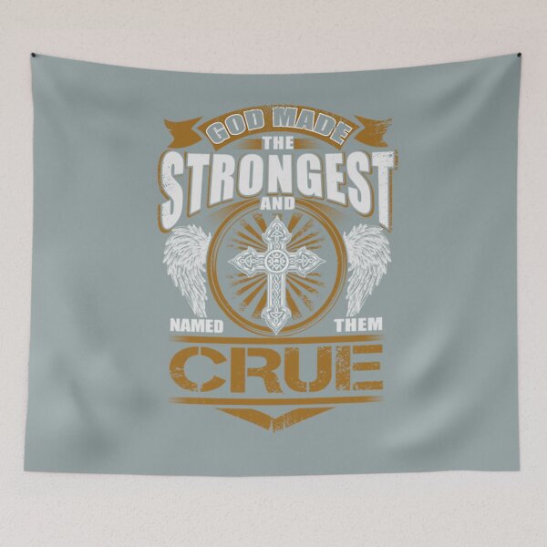 Item preview, Crue God Found Strongest And Named Them Crue designed and sold by HarrisonBarlow.
