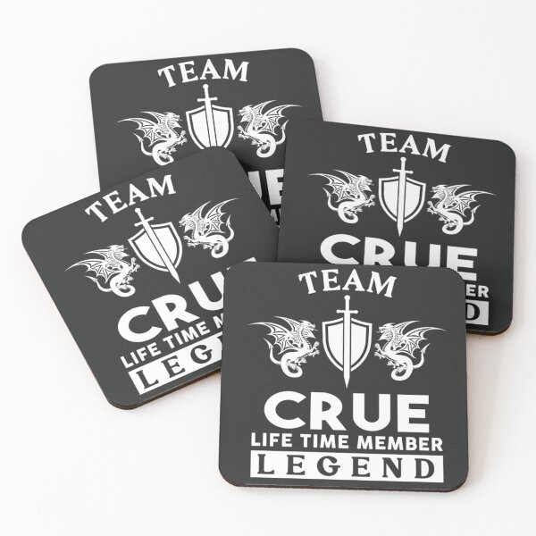Item preview, Crue Life Time Member Legend Gift Item Tee designed and sold by HarrisonBarlow.