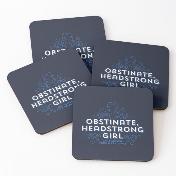 Item preview, Jane Austen Obstinate Headstrong Girl designed and sold by KaimaDauma.