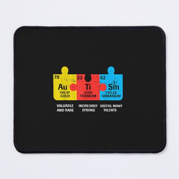 Item preview, Autism Elements Periodic Table Awareness ASD Men Women designed and sold by wolagaereli277.