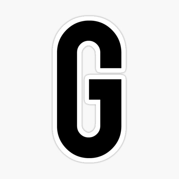 G Sticker