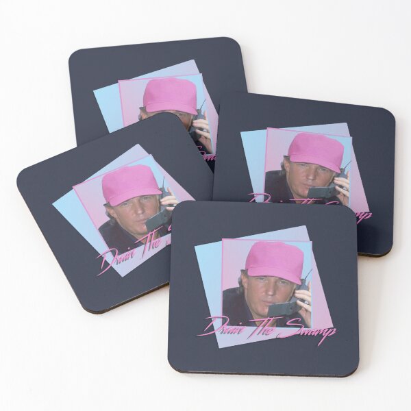Item preview, Drain The Swamp  Donald Trump Vaporwave designed and sold by KaimaDauma.