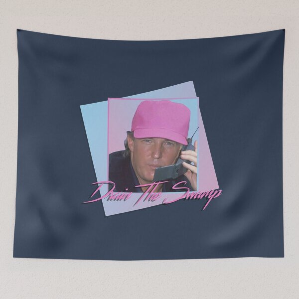 Item preview, Drain The Swamp  Donald Trump Vaporwave designed and sold by KaimaDauma.