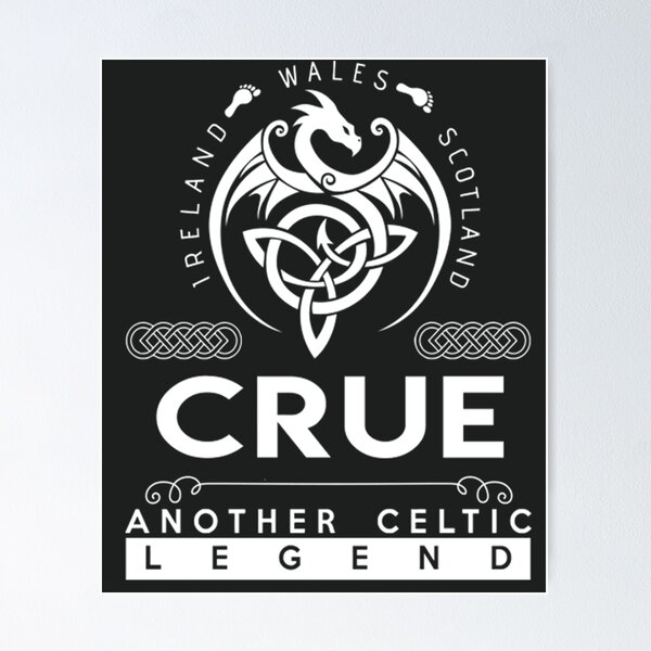 Item preview, Crue Name - Another Celtic Legend Crue Dragon Gift Item designed and sold by HarrisonBarlow.
