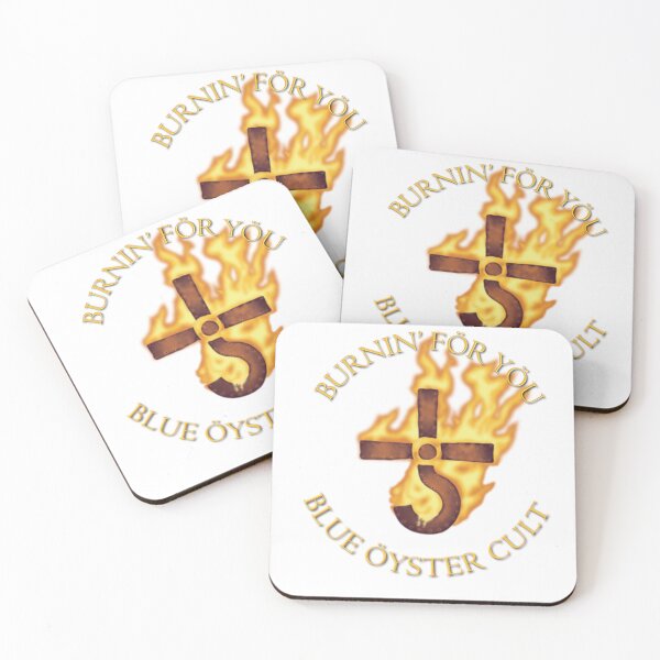 Item preview, Blue Oyster Cult BOC Burnin' For You designed and sold by HarrisonBarlow.
