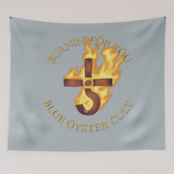 Item preview, Blue Oyster Cult BOC Burnin' For You designed and sold by HarrisonBarlow.