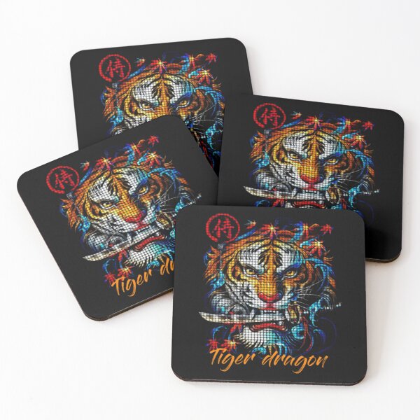 Item preview, Tiger dragon illustration premium design  designed and sold by truemoneyman.