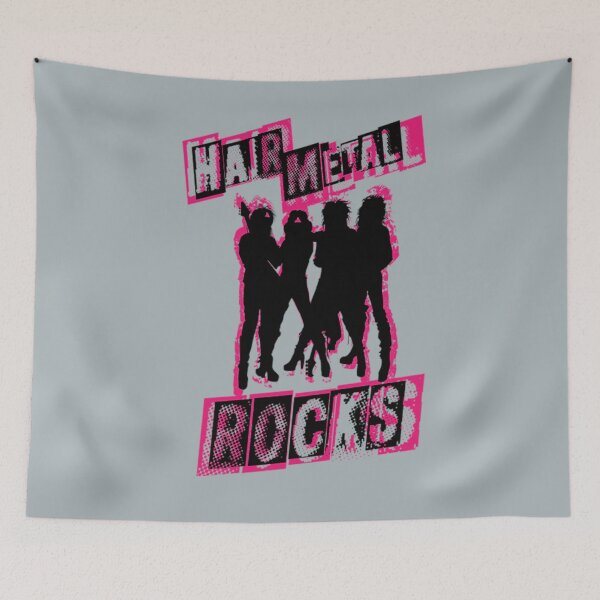Item preview, Heavy Metal Hair Metal Rocks designed and sold by HarrisonBarlow.