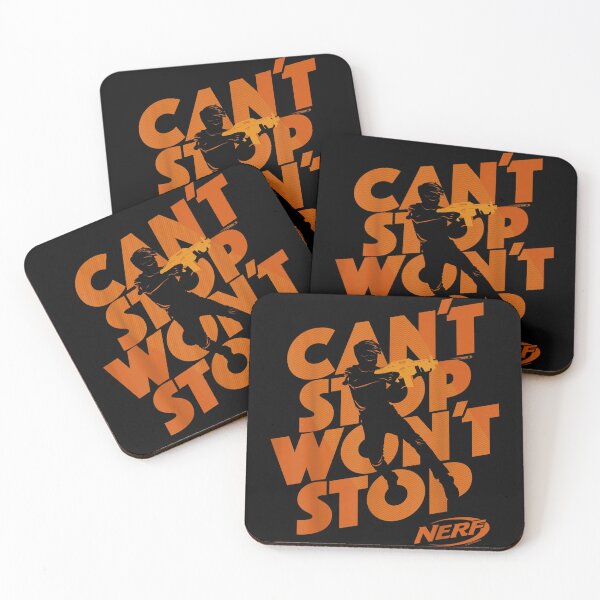 Item preview, Nerf Cant Stop Wont Stop Silhouette  designed and sold by AkilomiLokiasji.