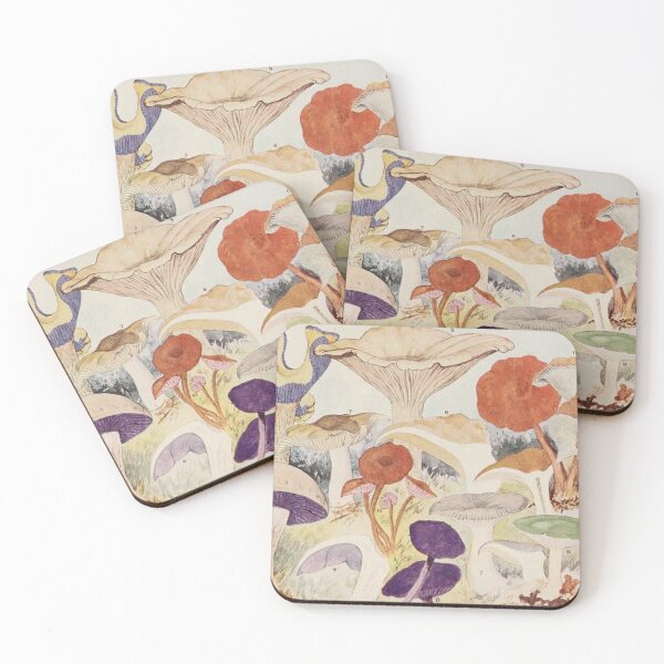 Item preview, Oldish Vintage Mushroom Montage Set #11 designed and sold by Krispsm.