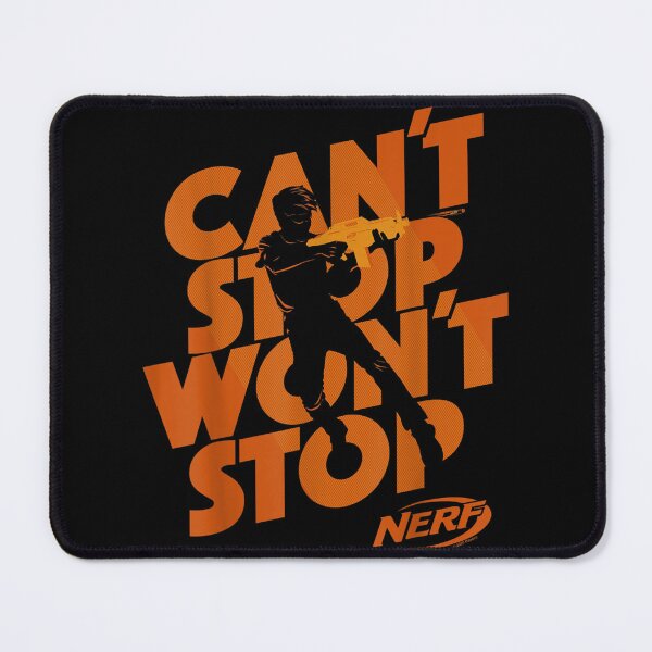 Item preview, Nerf Cant Stop Wont Stop Silhouette designed and sold by AkilomiLokiasji.