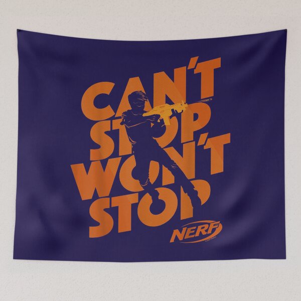 Item preview, Nerf Cant Stop Wont Stop Silhouette  designed and sold by AkilomiLokiasji.