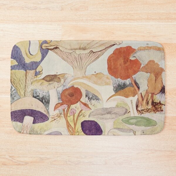 Item preview, Oldish Vintage Mushroom Montage Set #11 designed and sold by Krispsm.