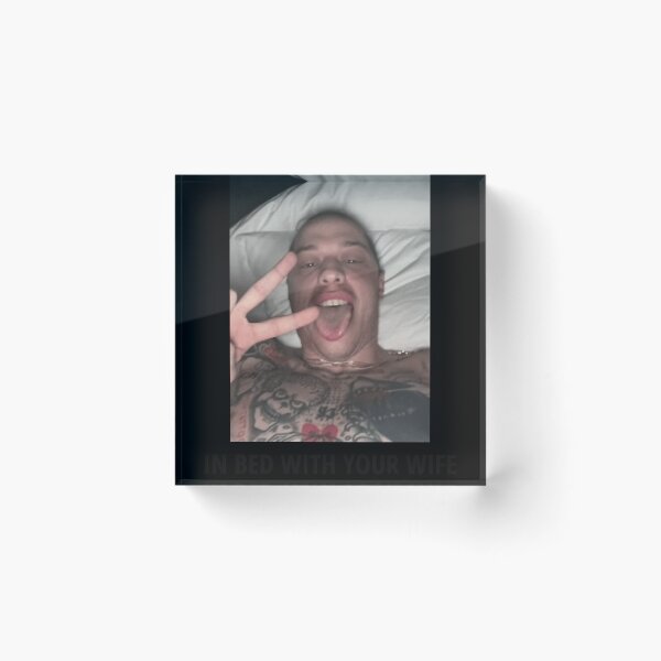 Item preview, In Bed With Your Wife Pete Davidson designed and sold by Solimanzcx.