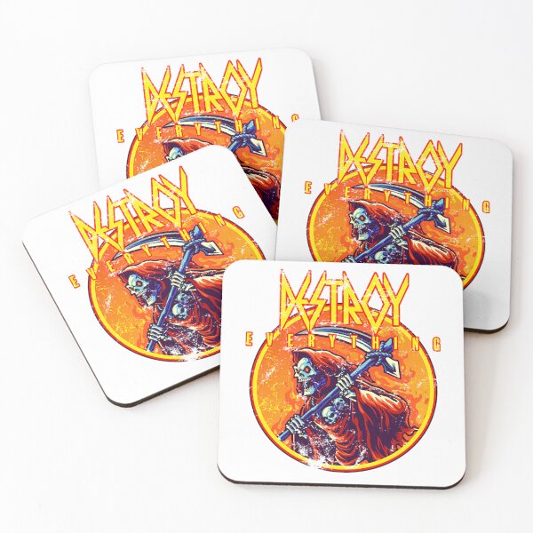 Item preview, Music Destroy everything - 80s metal designed and sold by HarrisonBarlow.