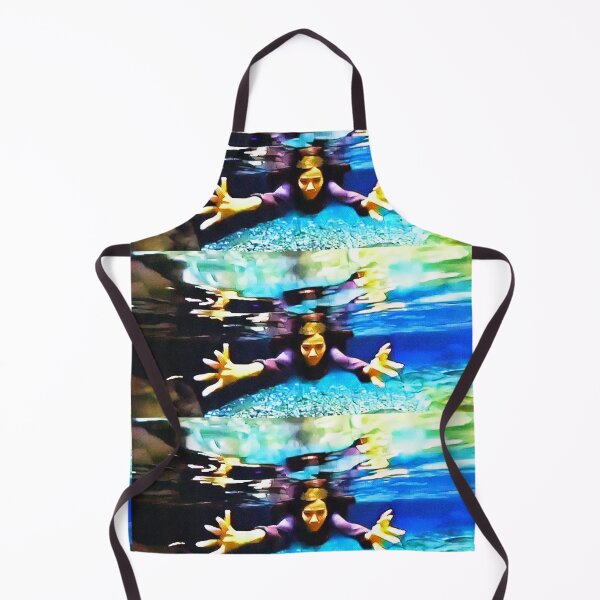 Item preview, Diving in the clear blue and cold water of Sidamanik Baths, North Sumatra, Indonesia designed and sold by CDMCustom.