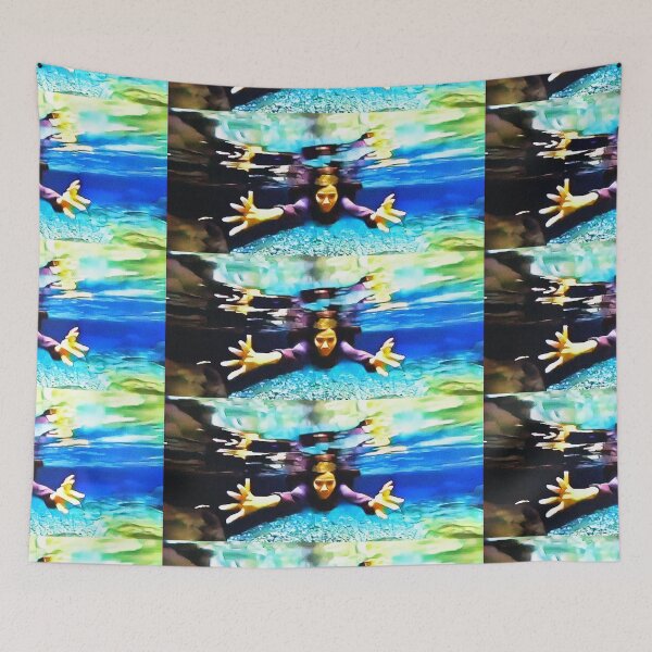 Item preview, Diving in the clear blue and cold water of Sidamanik Baths, North Sumatra, Indonesia designed and sold by CDMCustom.