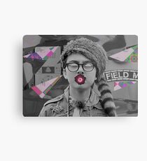 Sam kiss the flower Metal Print