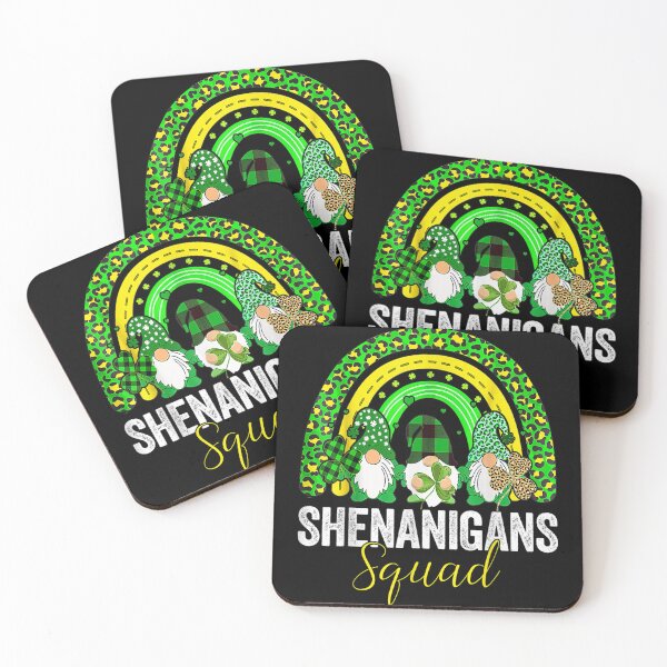 Item preview, Shenanigans Squad Irish Gnomes Rainbow St Patricks Day designed and sold by AkilomiLokiasji.