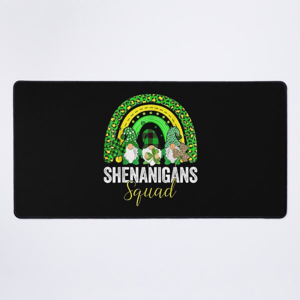 Item preview, Shenanigans Squad Irish Gnomes Rainbow St Patricks Day designed and sold by AkilomiLokiasji.