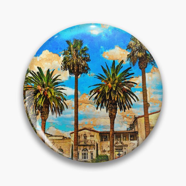 Item preview, Riverside Art Museum - digital painting designed and sold by NickoPrints.