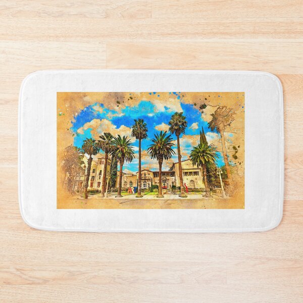 Item preview, Riverside Art Museum - digital painting designed and sold by NickoPrints.