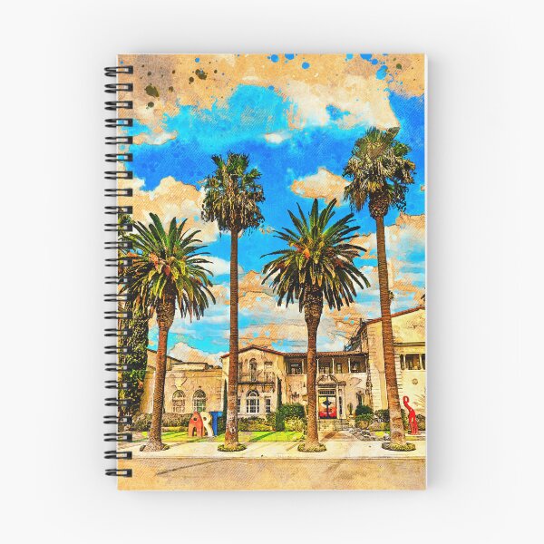Item preview, Riverside Art Museum - digital painting designed and sold by NickoPrints.