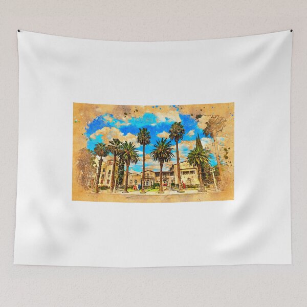 Item preview, Riverside Art Museum - digital painting designed and sold by NickoPrints.