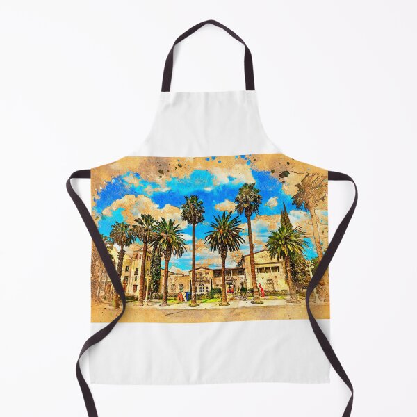 Item preview, Riverside Art Museum - digital painting designed and sold by NickoPrints.