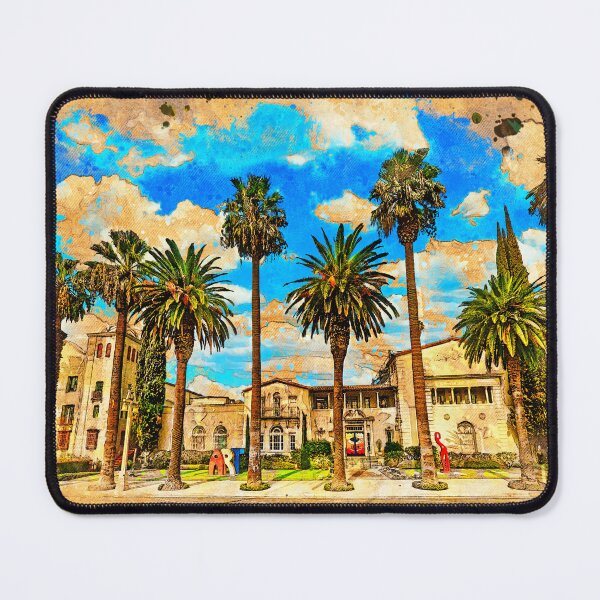 Item preview, Riverside Art Museum - digital painting designed and sold by NickoPrints.