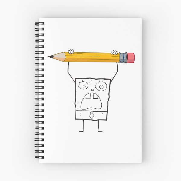 Item preview, SpongeBob SquarePants DoodleBob Pencil Yell Simple designed and sold by AkilomiLokiasji.