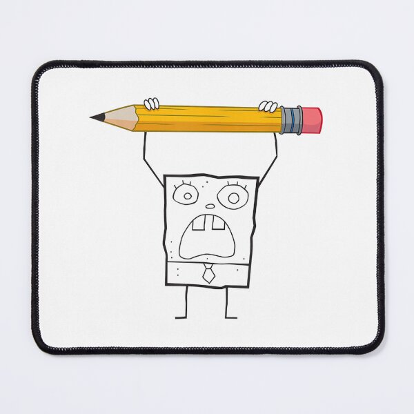 Item preview, SpongeBob SquarePants DoodleBob Pencil Yell Simple designed and sold by AkilomiLokiasji.