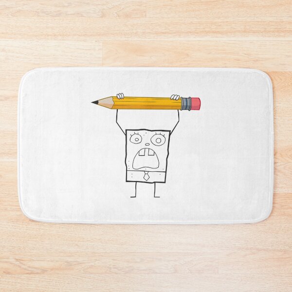 Item preview, SpongeBob SquarePants DoodleBob Pencil Yell Simple designed and sold by AkilomiLokiasji.