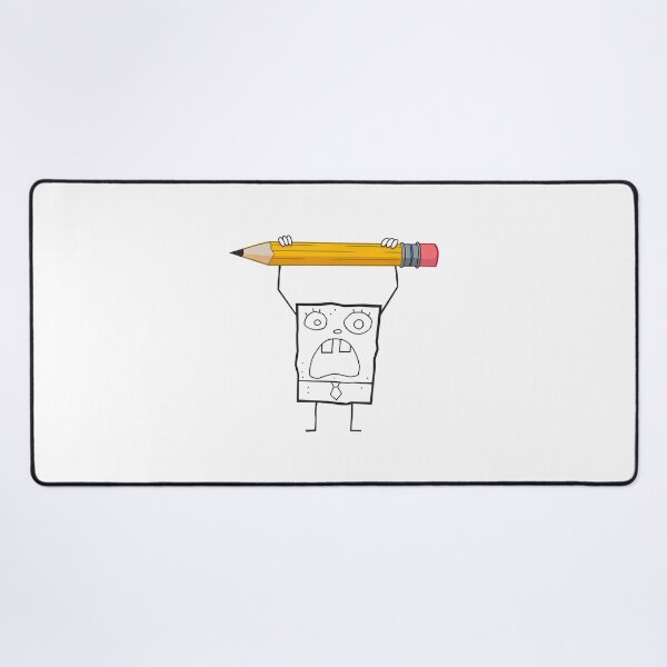 Item preview, SpongeBob SquarePants DoodleBob Pencil Yell Simple designed and sold by AkilomiLokiasji.