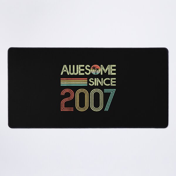 Item preview, Retro Vintage 15th Birthday Gifts  Awesome Since 2007  designed and sold by AkilomiLokiasji.