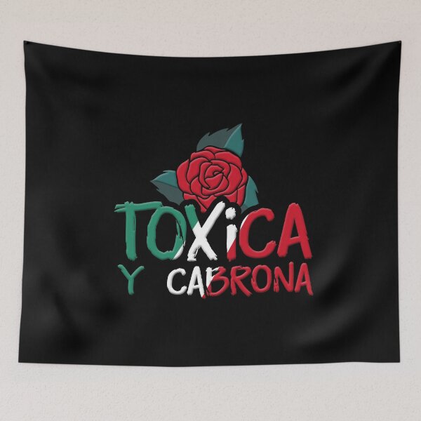 Item preview, Womens Mexicana Toxica Y Cabrona Mexican Girl graphic designed and sold by Merchking1.