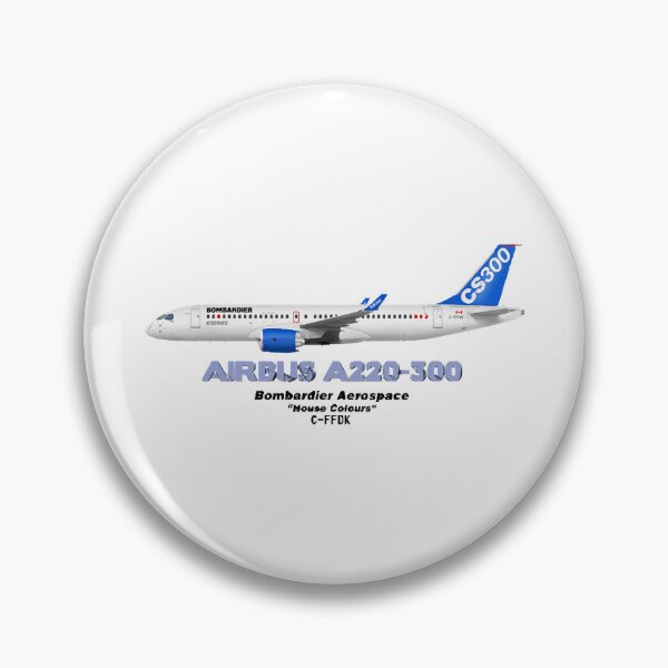 Item preview, Airbus A220-300 - Bombardier House Colours  designed and sold by ktJ2pWY.