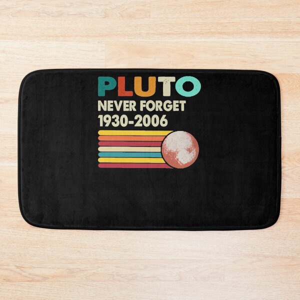 Item preview, Never Forget Pluto Retro Style Funny Space Science designed and sold by Solimanzcx.