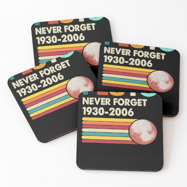 Item preview, Never Forget Pluto Retro Style Funny Space Science designed and sold by Solimanzcx.