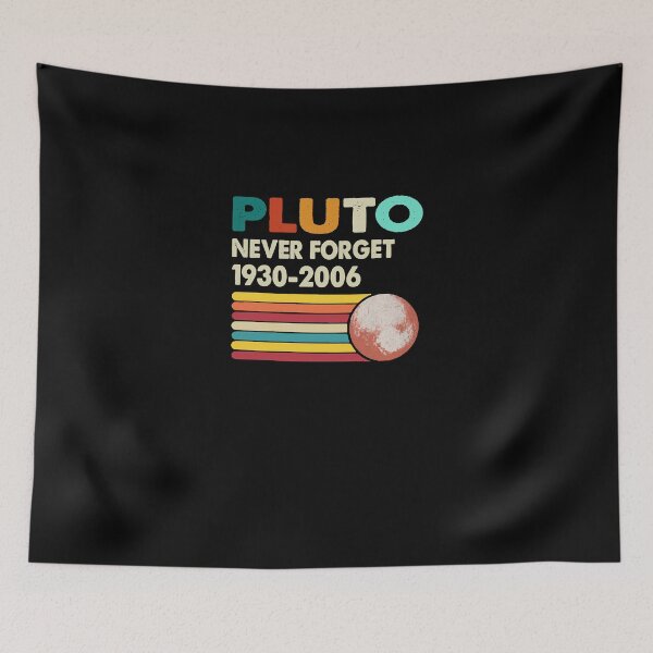Item preview, Never Forget Pluto Retro Style Funny Space Science designed and sold by Solimanzcx.