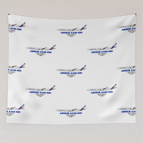 Item preview, Airbus A340-600 - Airbus Industrie House Colours  designed and sold by ktJ2pWY.