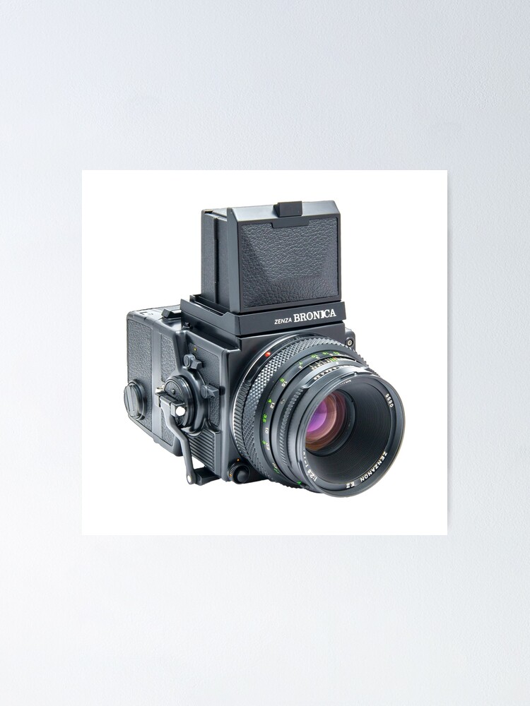 Zenza Bronica ETRSi Medium Format Film Camera & 75mm Lens Vintage