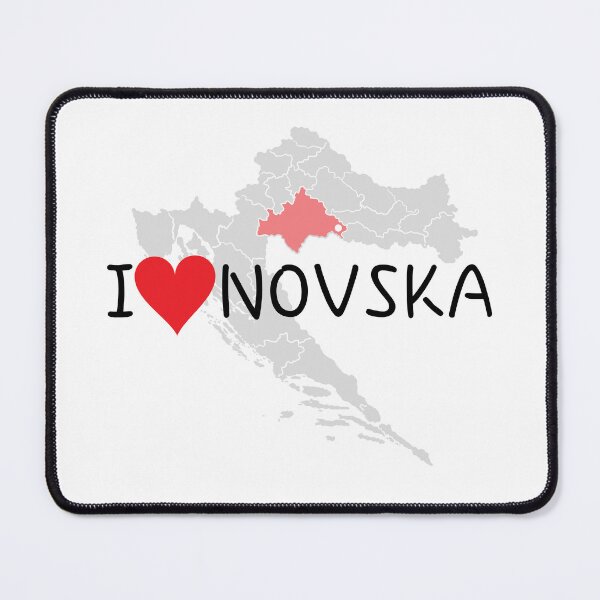 Item preview, "I Love Novska" designed and sold by MC Art Studio.